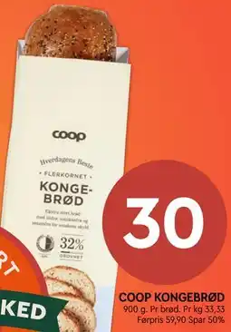 Coop Mega COOP KONGEBRØD tilbud