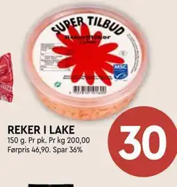 Coop Mega REKER I LAKE tilbud