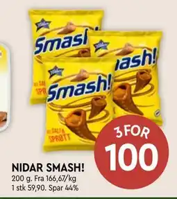 Coop Mega NIDAR SMASH! tilbud