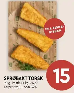 Coop Mega SPRØBAKT TORSK tilbud