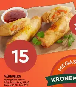 Coop Mega VÅRRULLER tilbud