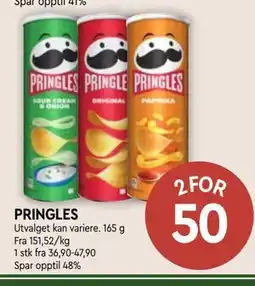Coop Mega PRINGLES tilbud