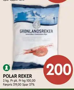 Coop Mega POLAR REKER tilbud