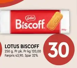 Coop Mega LOTUS BISCOFF tilbud