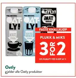 Jacobs Oatly tilbud