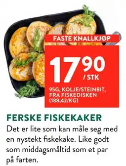 Jacobs FERSKE FISKEKAKER tilbud