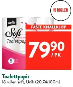 Jacobs Toalettpapir tilbud