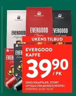 Jacobs EVERGOOD KAFFE tilbud