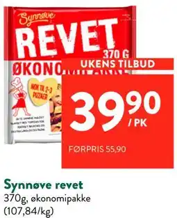 Jacobs Synnøve revet tilbud