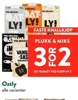 Jacobs Oatly tilbud