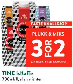 Jacobs TINE IsKaffe tilbud