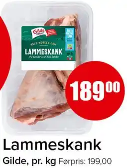 Spar Lammeskank tilbud