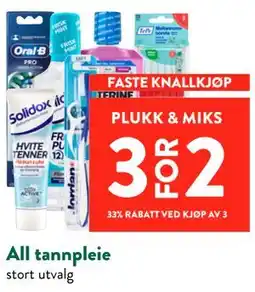 Jacobs All tannpleie tilbud