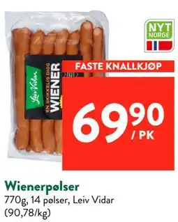 Jacobs Wienerpølser tilbud