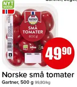 Spar Norske små tomater tilbud