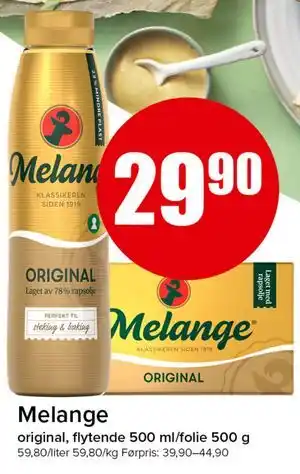 Spar Melange tilbud