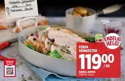 Meny FERSK SKINKESTEK tilbud