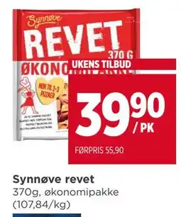 Meny Synnøve revet tilbud