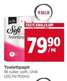Meny Toalettpapir tilbud