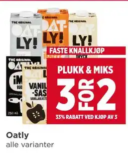 Meny Oatly tilbud