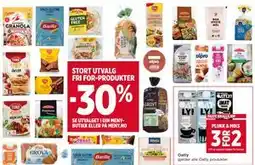 Meny STORT UTVALG FRI FOR-PRODUKTER tilbud