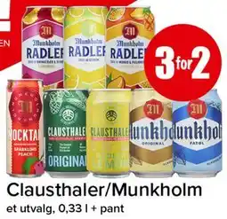 Spar Clausthaler/Munkholm tilbud