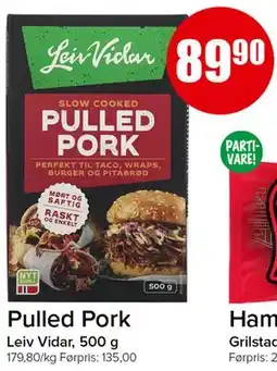 Spar Pulled Pork tilbud