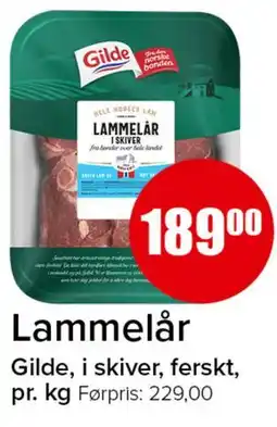 Spar Lammelår tilbud