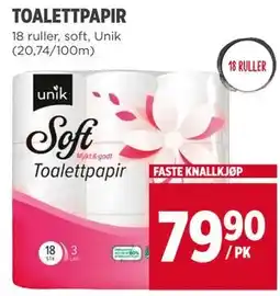 Meny TOALETTPAPIR tilbud