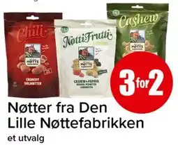 Spar Nøtter fra Den Lille Nøttefabrikken tilbud