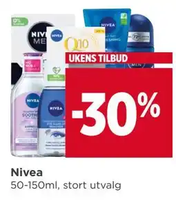 Meny Nivea tilbud
