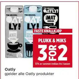 Meny Oatly tilbud