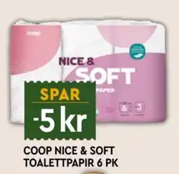 Coop Mega Coop nice & soft toalettpapir tilbud