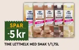 Coop Mega Tine lettmelk med smak tilbud
