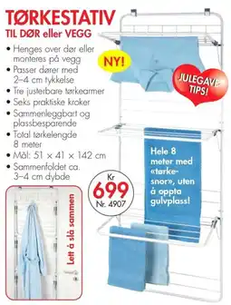 Nyttig Tørkestativ tilbud
