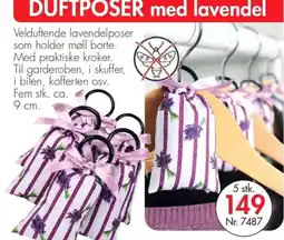 Nyttig Duftposer med lavendel tilbud
