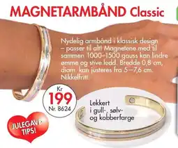 Nyttig Magnetarmband classic tilbud