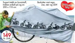 Nyttig Bike cover tilbud