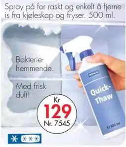 Nyttig MENSA Quick-Thaw tilbud