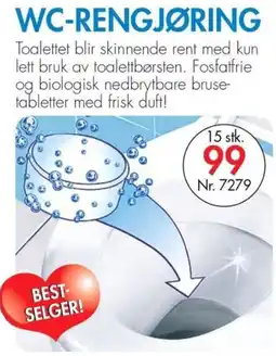 Nyttig WC-rengjøring tilbud