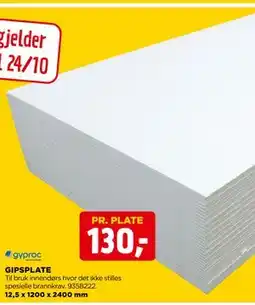 jem & fix GIPSPLATE tilbud