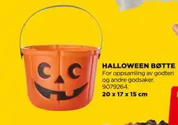 jem & fix HALLOWEEN BØTTE tilbud