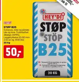 jem & fix STØP B25 tilbud
