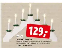 jem & fix ADVENTSSTAKE tilbud