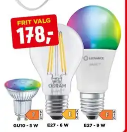 jem & fix OSRAM + LEDVANCE SMART+ tilbud
