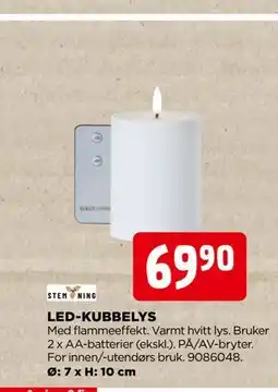jem & fix LED-KUBBELYS tilbud
