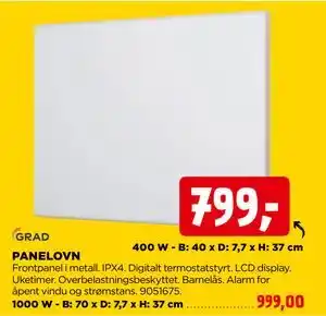 PANELOVN