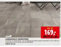 jem & fix LAMINATGULV CROSSTOWN tilbud