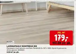 jem & fix LAMINATGULV MONTREUX EIK tilbud
