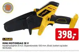 jem & fix MINI MOTORSAG 18 V tilbud